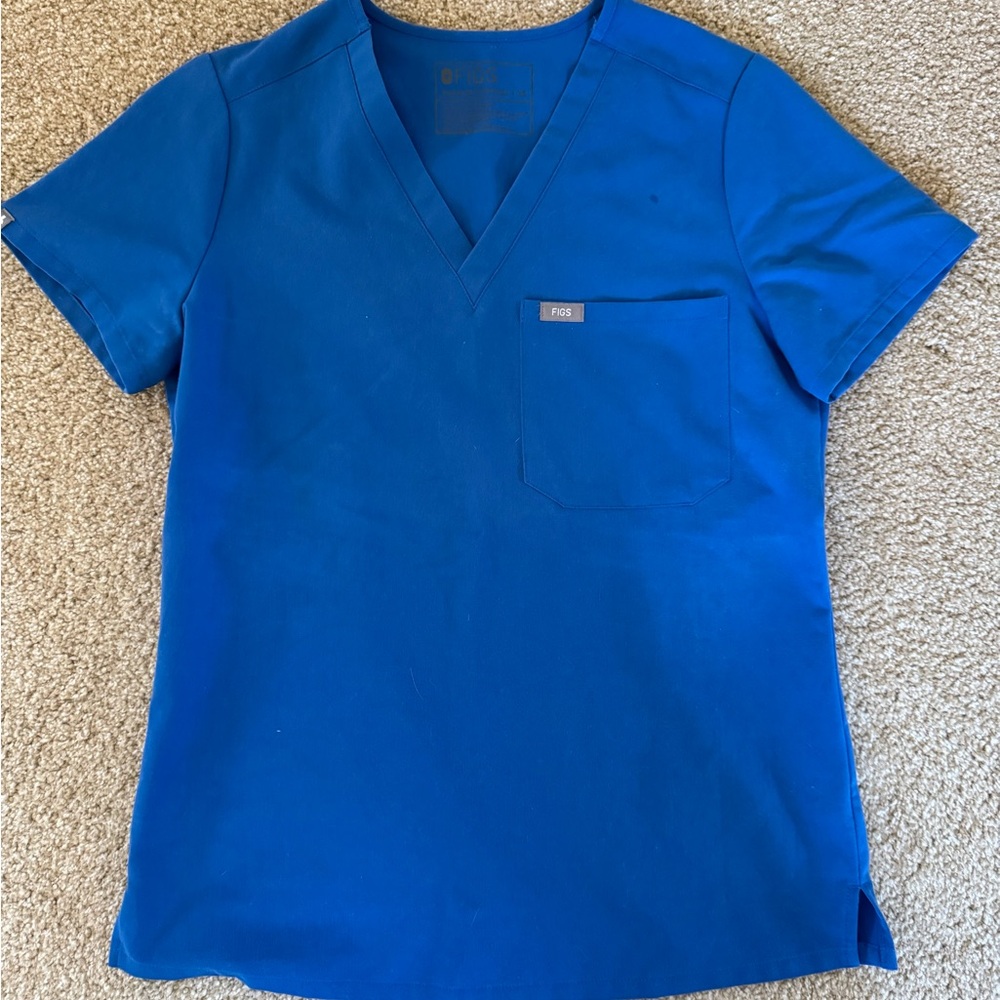 Women’s Figs Scrub Set - Royal Blue